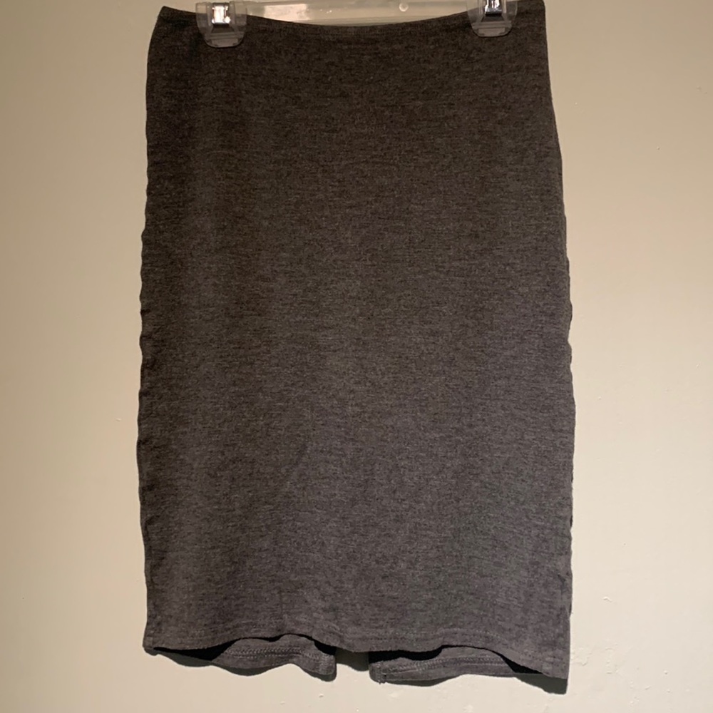 🔥🔥🔥American Apparel Viscose Pencil Skirt. Grey Size M.